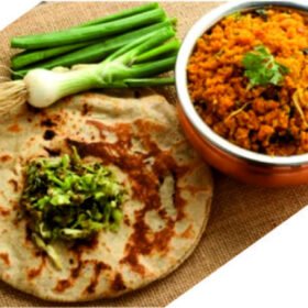 Zunka Bhakar/ झुणका भाकर